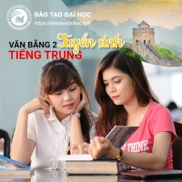 THÔNG BÁO TUYỂN SINH VĂN BẰNG 2 TIẾNG TRUNG