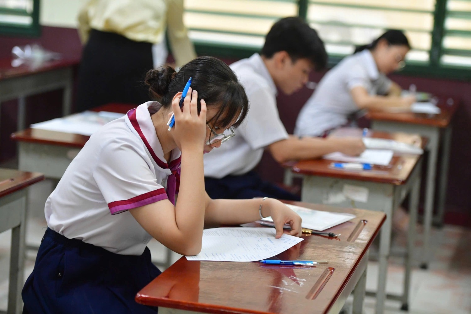 THÍ SINH HỒI HỢP THI TỐT NGHIỆP THPT NGÀY CUỐI